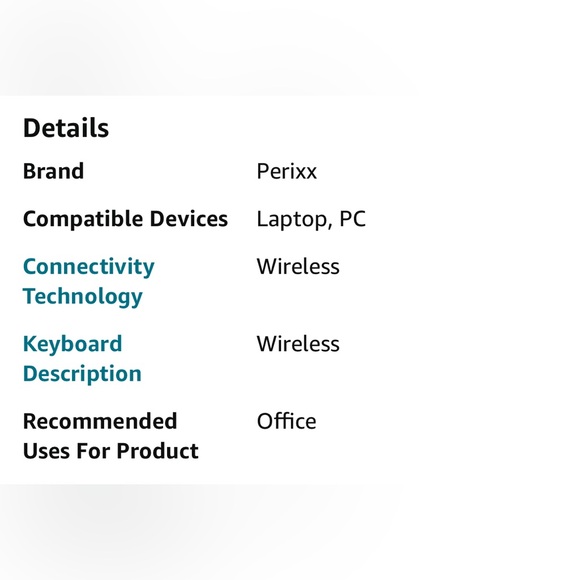Perixx Periboard-612 wireless ergonomic split keyboard ⌨️ - Picture 3 of 9
